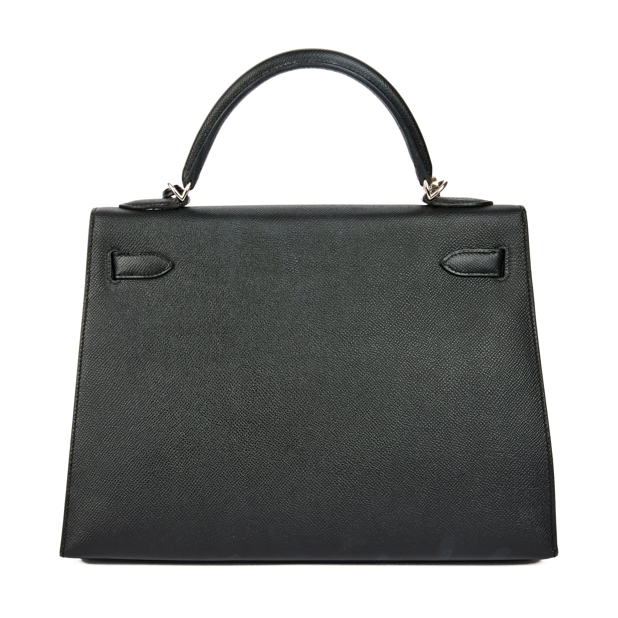 HERMES - Sac à main Kelly 32 cuir Epsom noir - Handbag