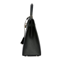 HERMES - Sac à main Kelly 32 cuir Epsom noir - Handbag