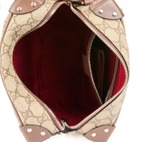 GUCCI - Sac bandoulière Malle Supreme en toile GG - Handbag