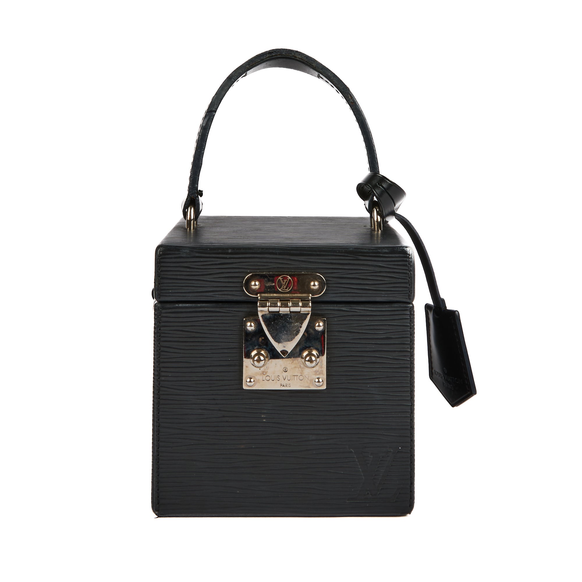 LOUIS VUITTON - Sac bandoulière Bleecker Box cuir épi noir - HandBag