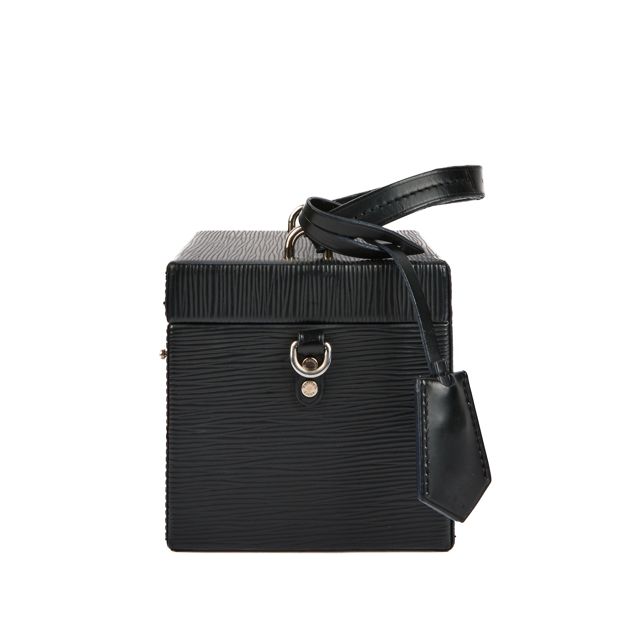 LOUIS VUITTON - Sac bandoulière Bleecker Box cuir épi noir - HandBag
