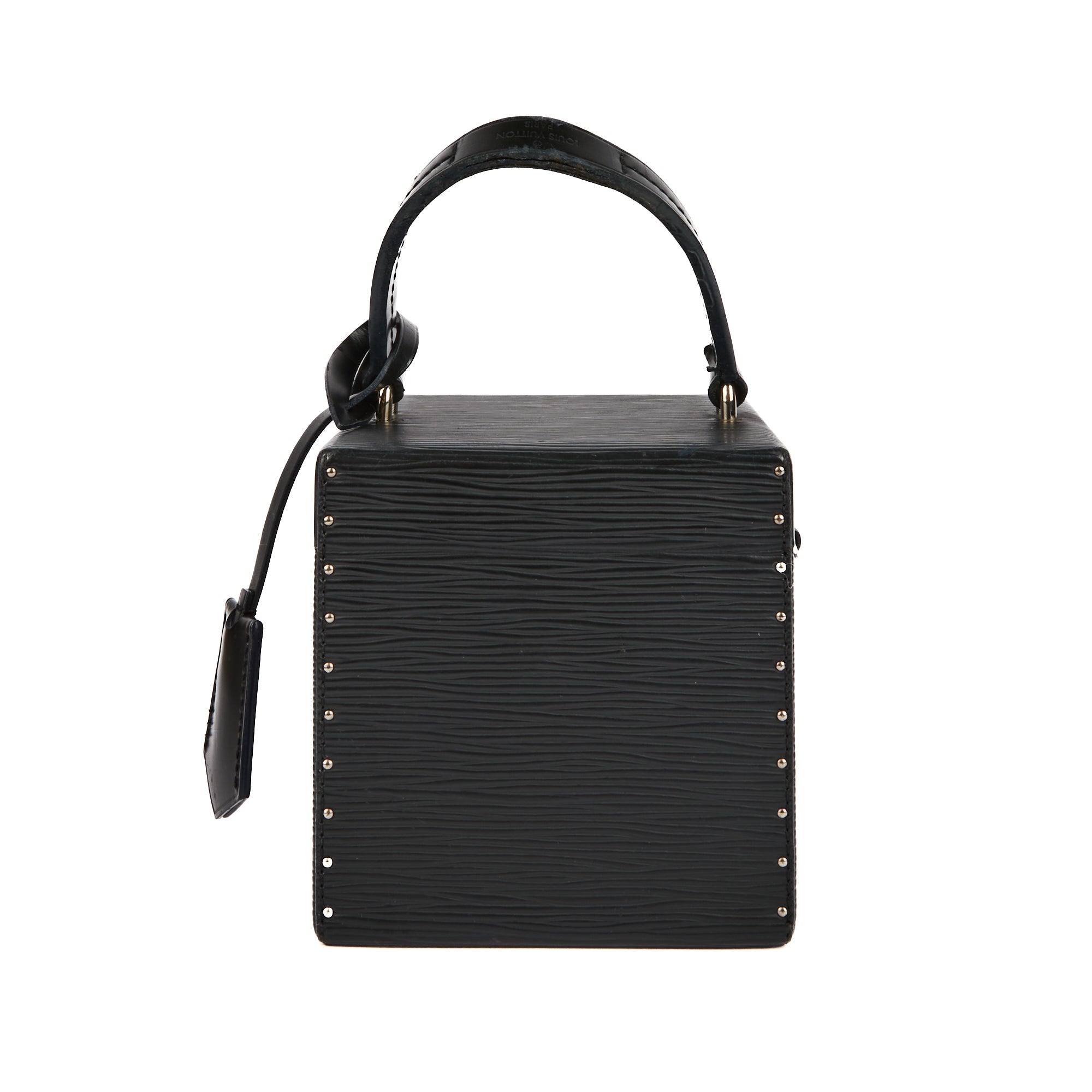 LOUIS VUITTON - Sac bandoulière Bleecker Box cuir épi noir - HandBag