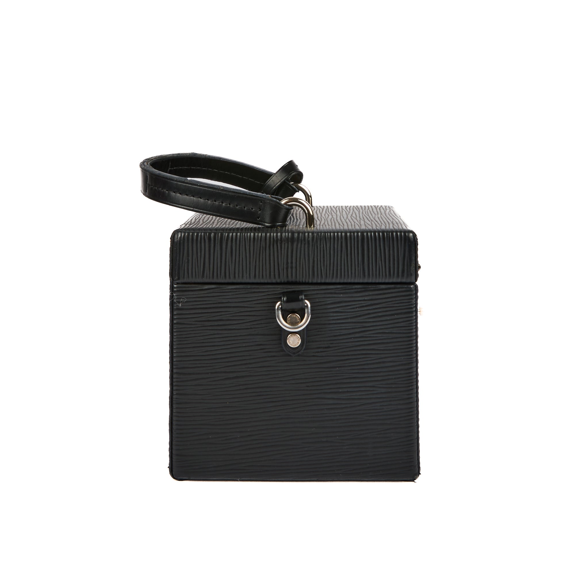 LOUIS VUITTON - Sac bandoulière Bleecker Box cuir épi noir - HandBag
