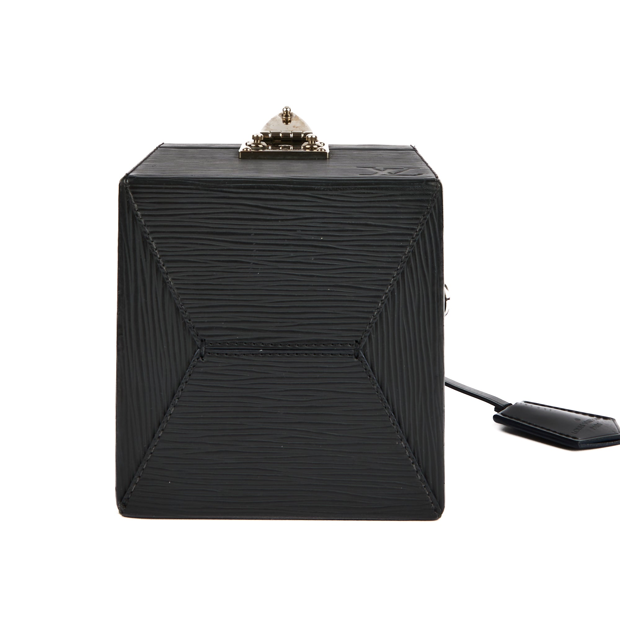 LOUIS VUITTON - Sac bandoulière Bleecker Box cuir épi noir - HandBag