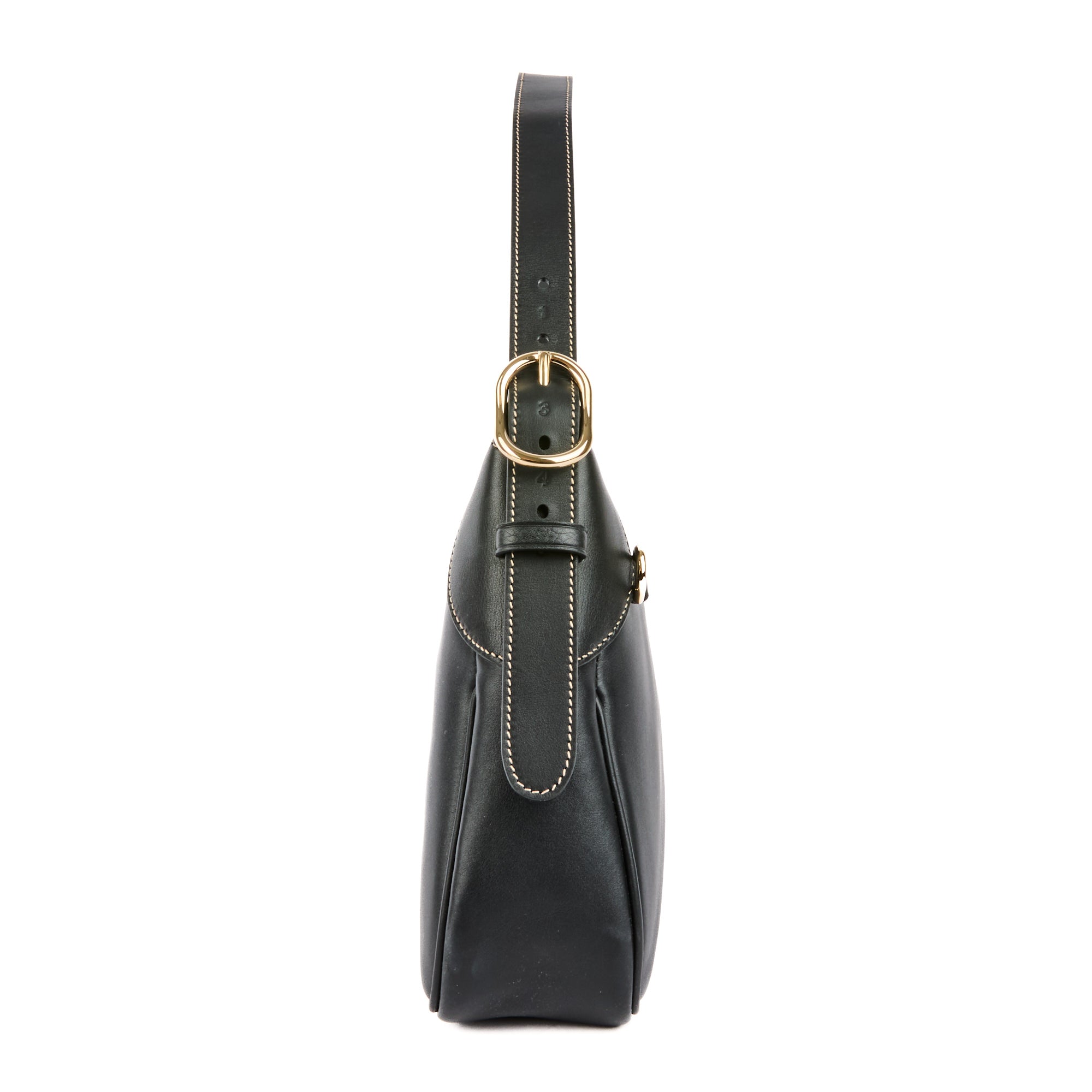 GUCCI - Sac à main Emblem GG cuir noir - Handbag