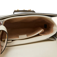 GUCCI - Sac bandoulière Horsebit 1955 toile GG Guccissima blanc - Handbag