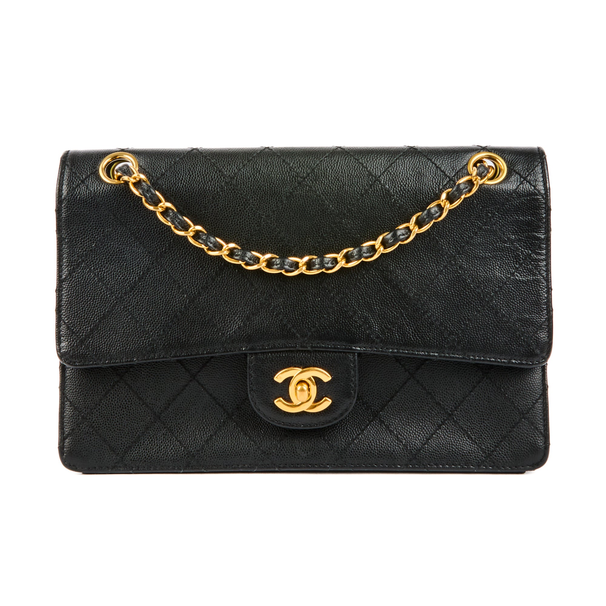 CHANEL - Sac bandoulière Classique Vintage Flap CC - Handbag