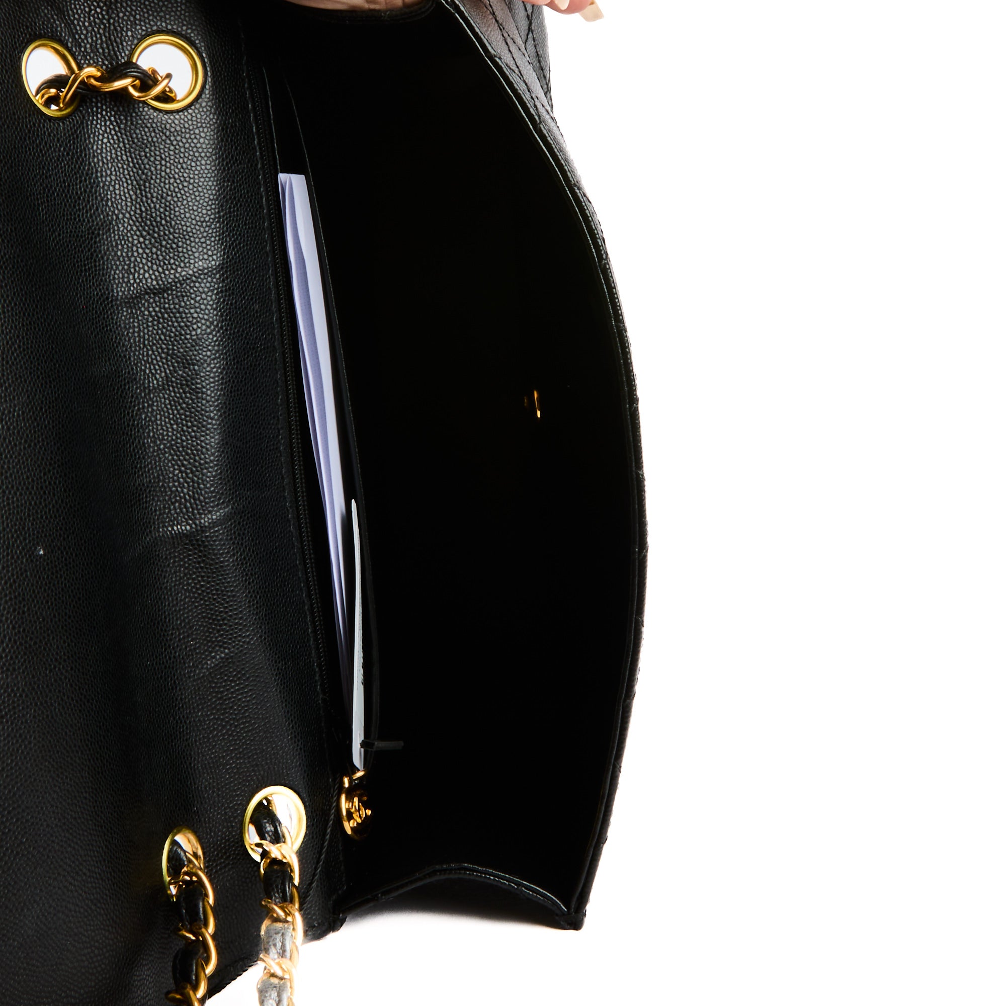 CHANEL - Sac bandoulière Classique Vintage Flap CC - Handbag