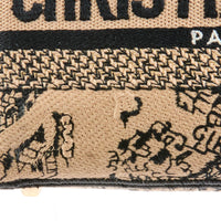 DIOR - Sac bandoulière Mini Lady Dior D-Lite toile Paris - Handbag