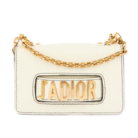 DIOR - Sac bandoulière Mini J'adior cuir blanc - Handbag