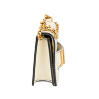 DIOR - Sac bandoulière Mini J'adior cuir blanc - Handbag