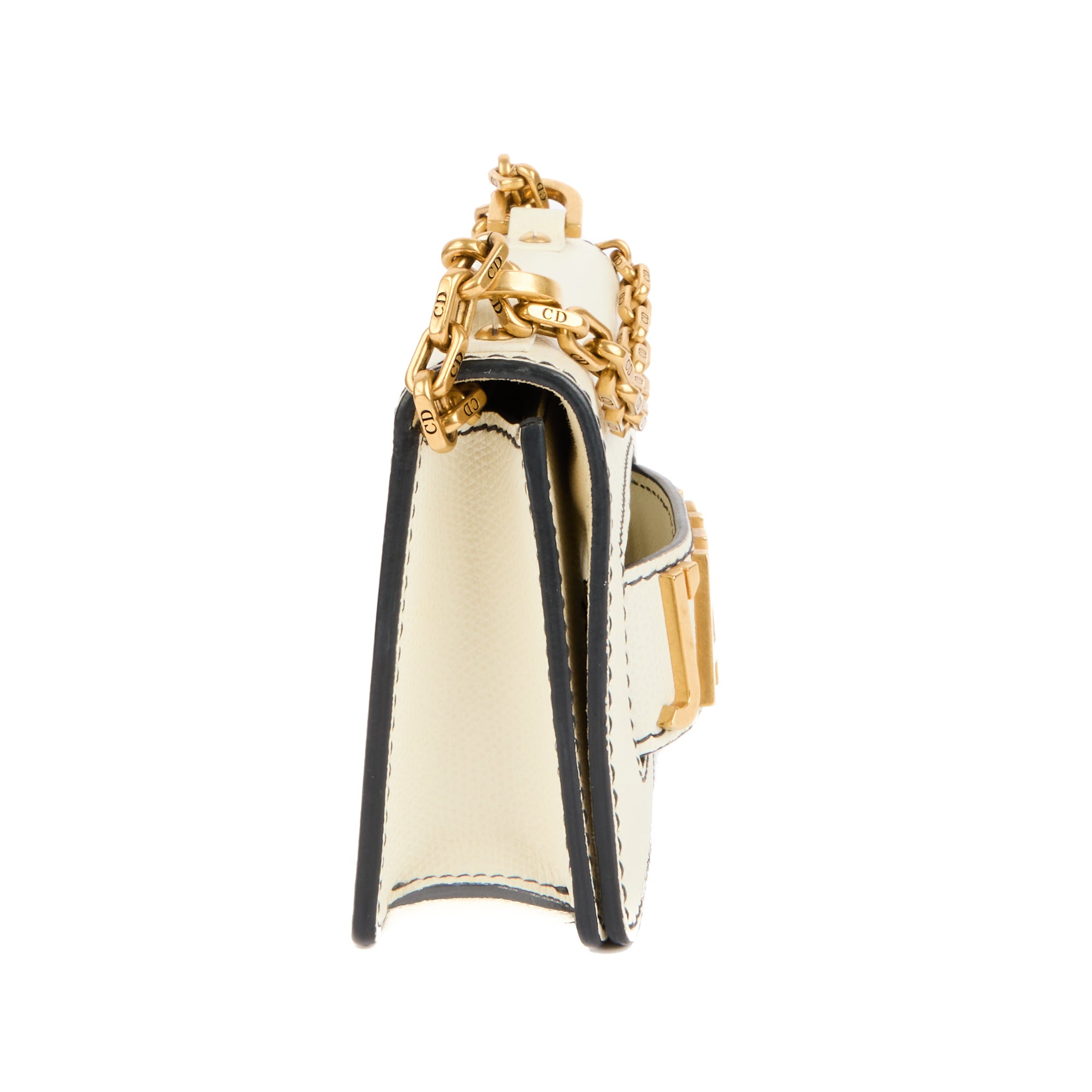 DIOR - Sac bandoulière Mini J'adior cuir blanc - Handbag