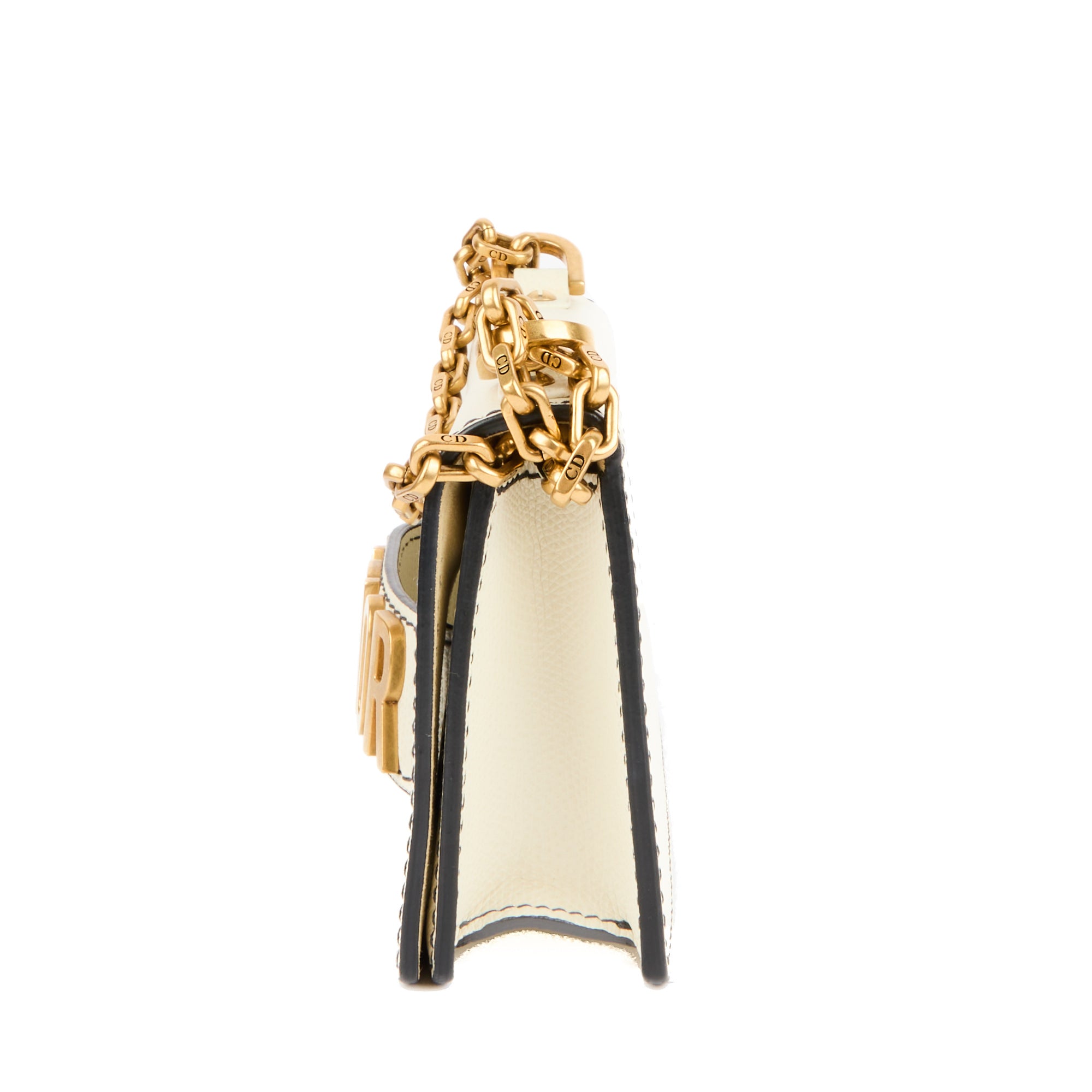 DIOR - Sac bandoulière Mini J'adior cuir blanc - Handbag