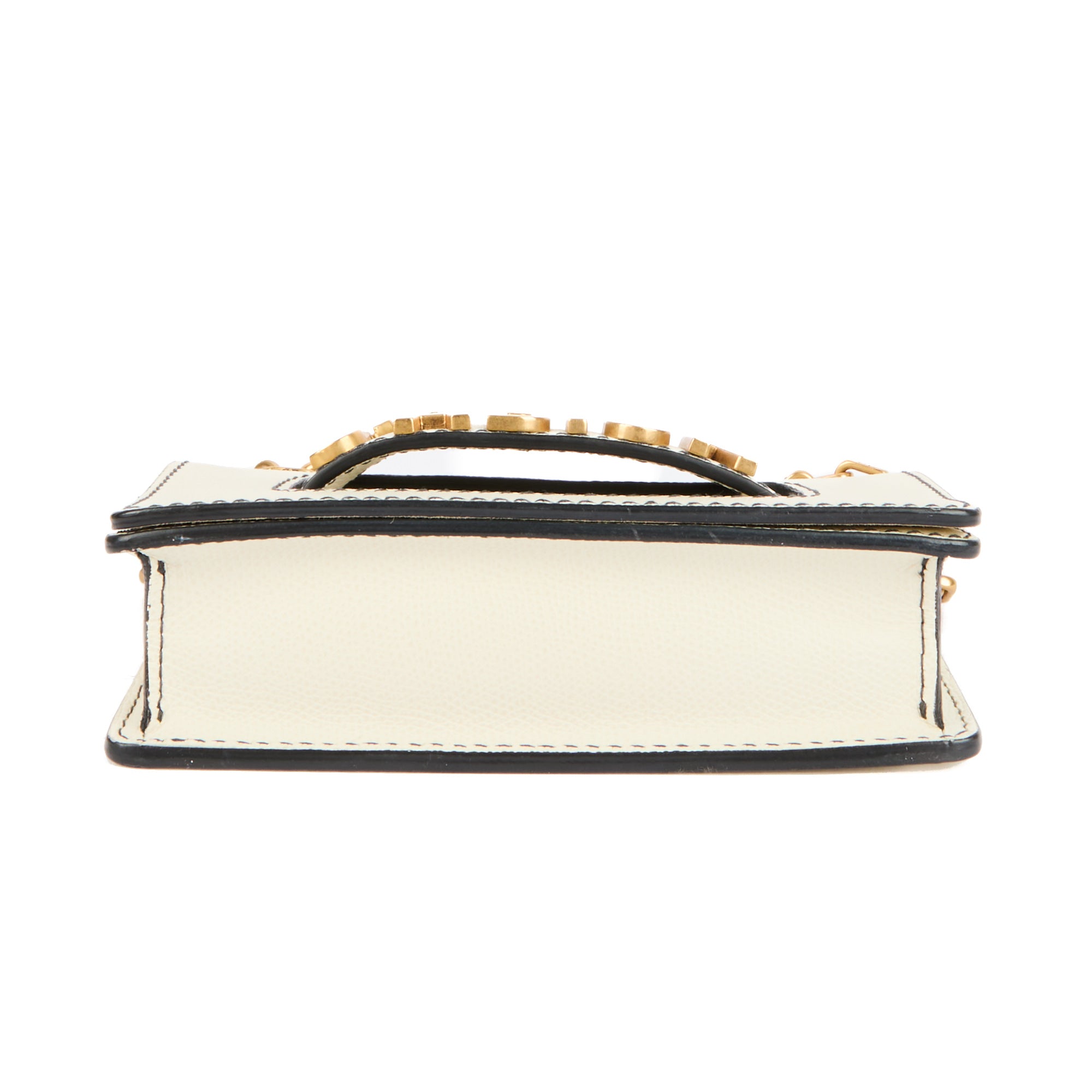 DIOR - Sac bandoulière Mini J'adior cuir blanc - Handbag