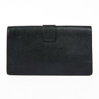 SAINT LAURENT - Pochette à main Chyc cuir noir - Hand pouch