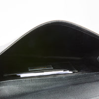 SAINT LAURENT - Pochette à main Chyc cuir noir - Hand pouch