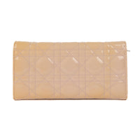 DIOR - Portefeuille Wallet on Chain cuir Cannage cuir verni rose - Hand Bag