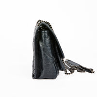 SAINT LAURENT - Baby Niki shoulder bag in black leather - Handbag