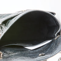 SAINT LAURENT - Baby Niki shoulder bag in black leather - Handbag