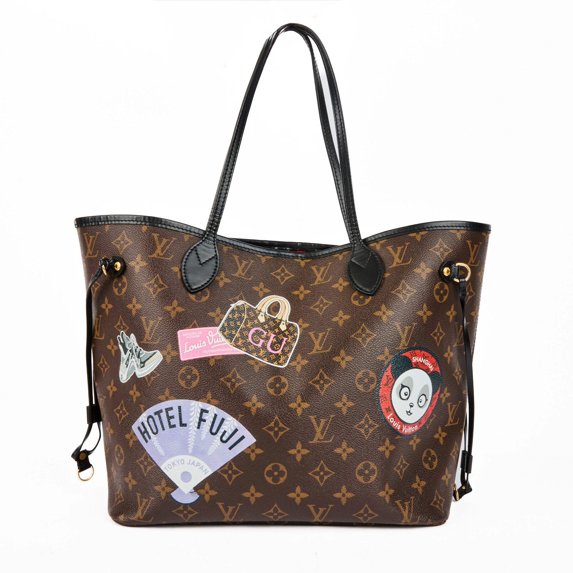 LOUIS VUITTON - Sac à main Neverfull Edition Limitée GM toile monogramme - Handbag