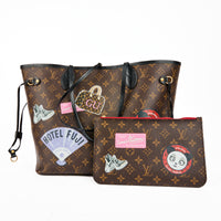 LOUIS VUITTON - Sac à main Neverfull Edition Limitée GM toile monogramme - Handbag