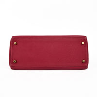HERMES - Sac à main Kelly 28 Retourné cuir Togo Rouge H - Handbag