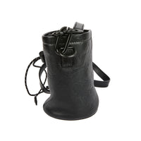 LOUIS VUITTON - Sac bandoulière Chalk Nano cuir Monogram Shadow noir - Handbag