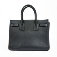 SAINT LAURENT - Baby Black Leather Day Handbag - Hand Bag