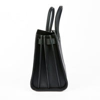 SAINT LAURENT - Baby Black Leather Day Handbag - Hand Bag