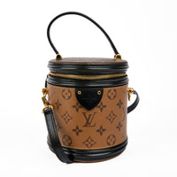LOUIS VUITTON - Sac à main Cannes Toile monogram Reverse - Handbag