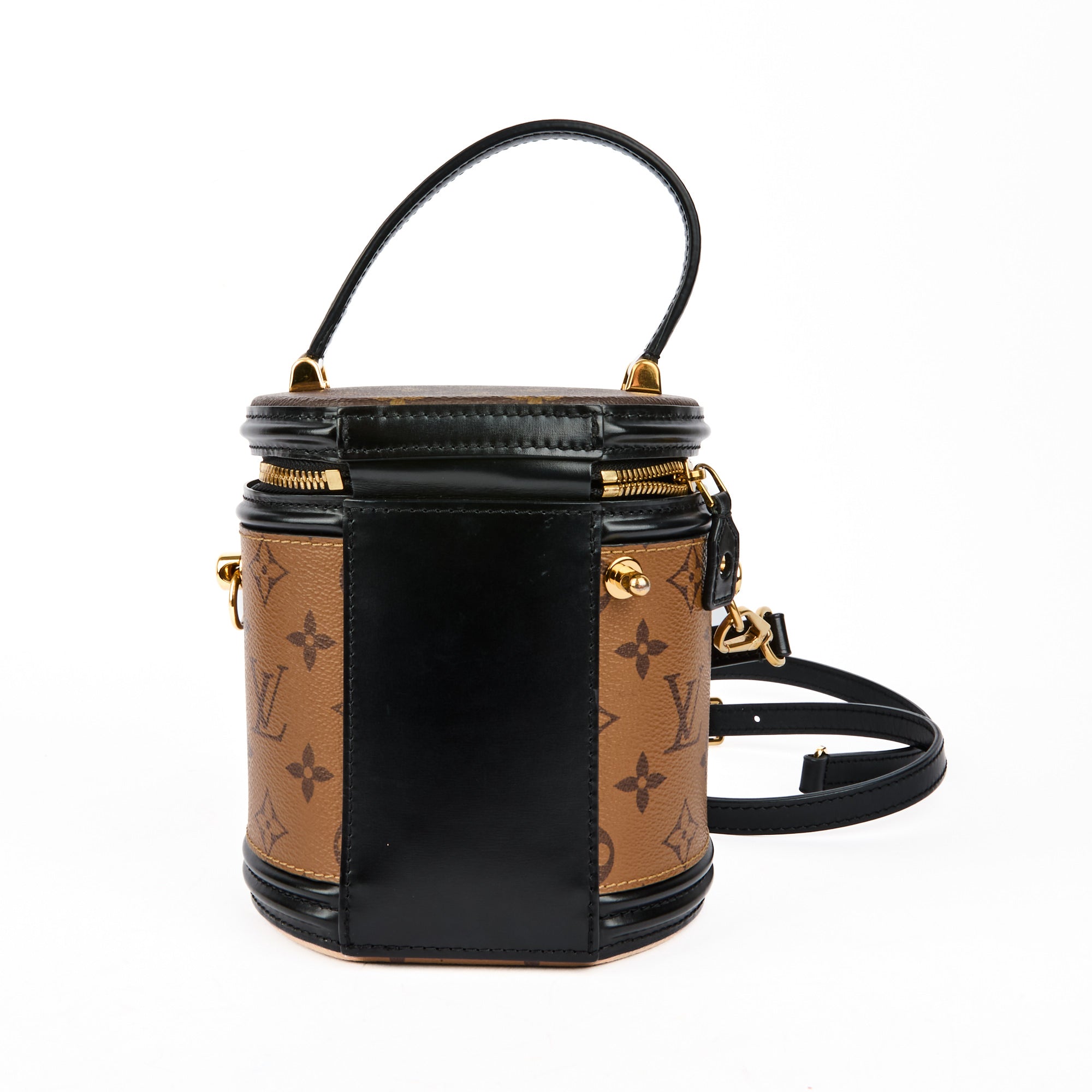 LOUIS VUITTON - Sac à main Cannes Toile monogram Reverse - Handbag
