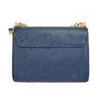 LOUIS VUITTON - Sac bandoulière Twist MM cuir Epi bleu marine - Hand Bag