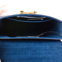 LOUIS VUITTON - Sac bandoulière Twist MM cuir Epi bleu marine - Hand Bag