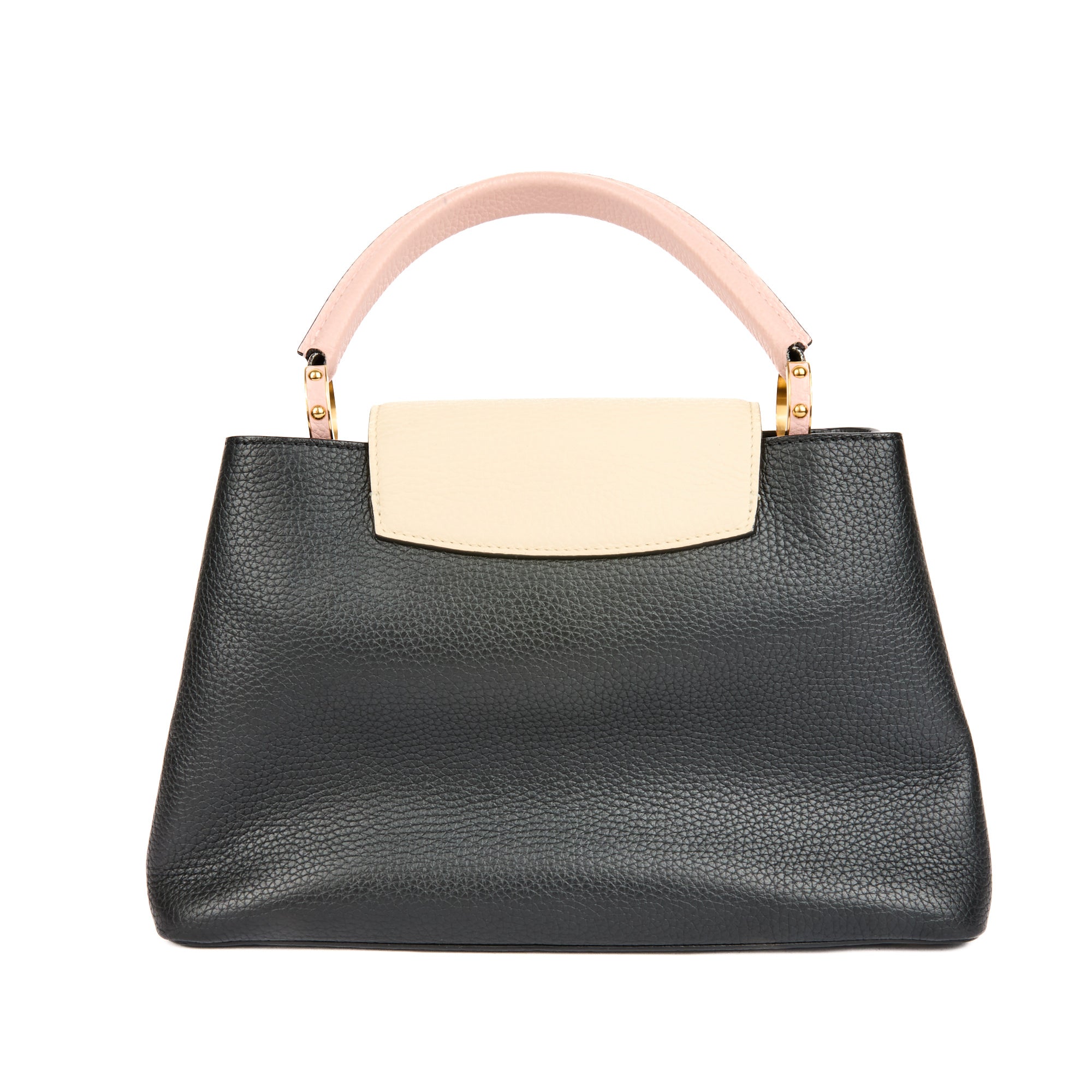 LOUIS VUITTON - Sac bandoulière Capucines MM cuir tricolore - Hand Bag