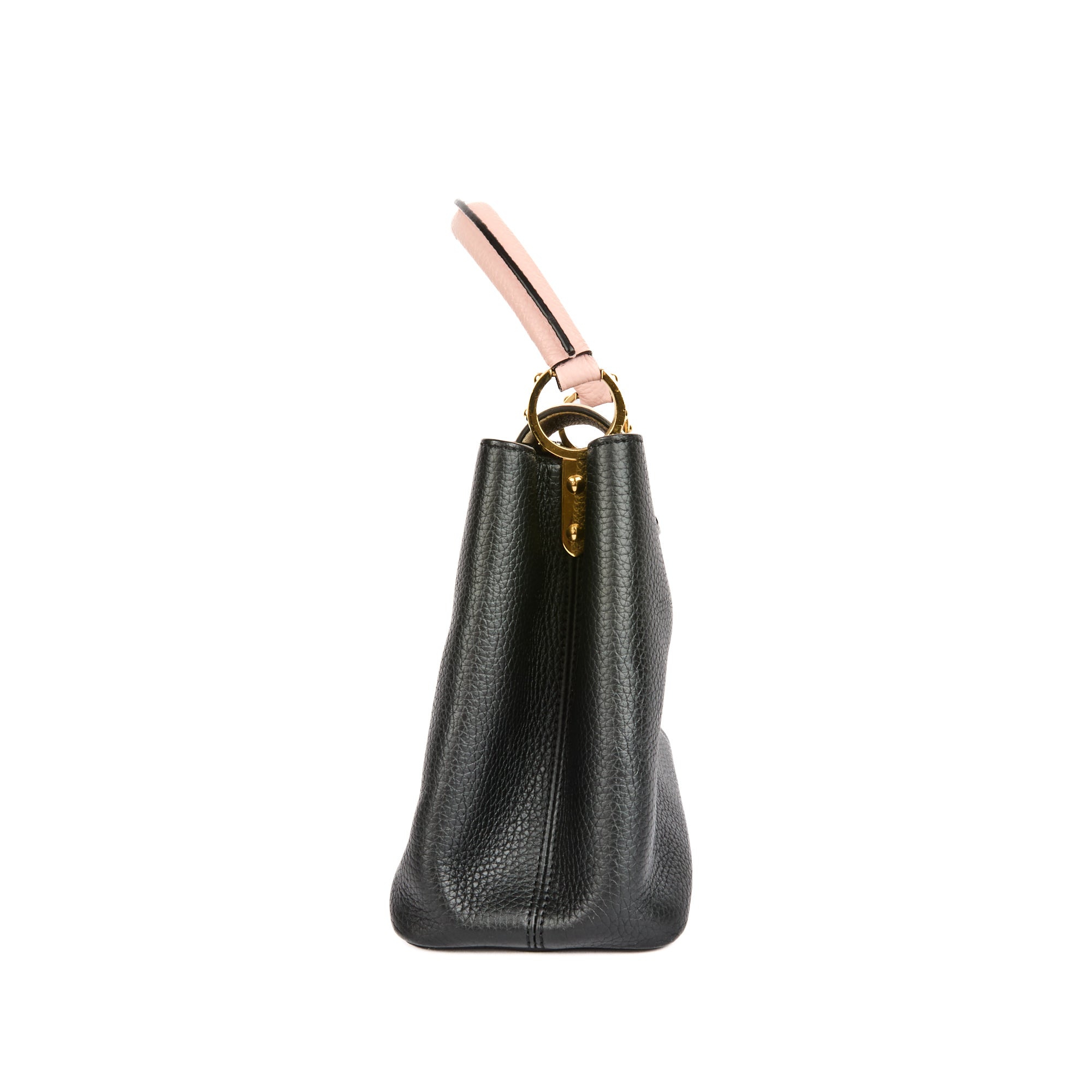 LOUIS VUITTON - Sac bandoulière Capucines MM cuir tricolore - Hand Bag