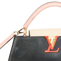 LOUIS VUITTON - Sac bandoulière Capucines MM cuir tricolore - Hand Bag