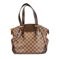 LOUIS VUITTON - Sac à main Verona toile Damier ébène - Handbag