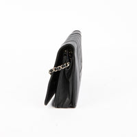 CHANEL - Sac bandoulière Mademoiselle cuir noir - Handbag