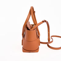BOTTEGA VENETA -  Sac bandoulière Arco Small marron - Handbag