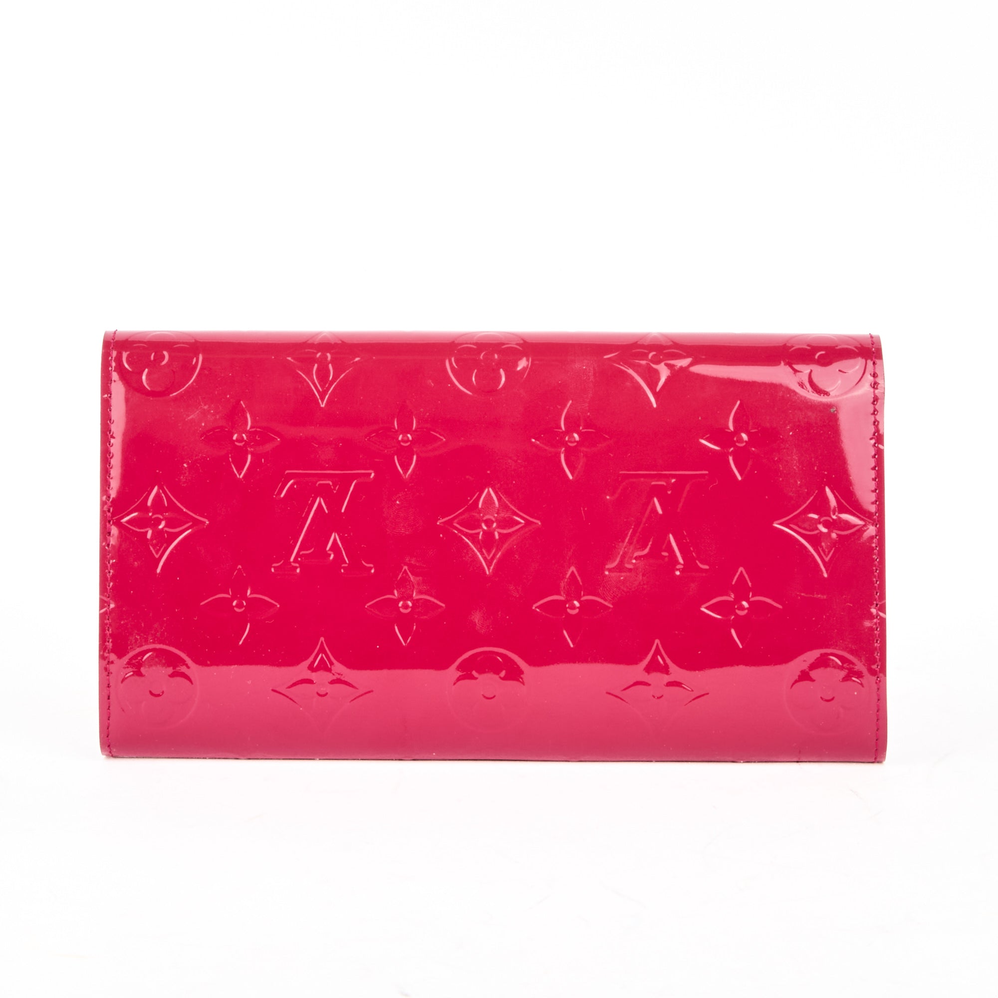 LOUIS VUITTON - Sarah wallet in pink Monogram Vernis leather - Wallet
