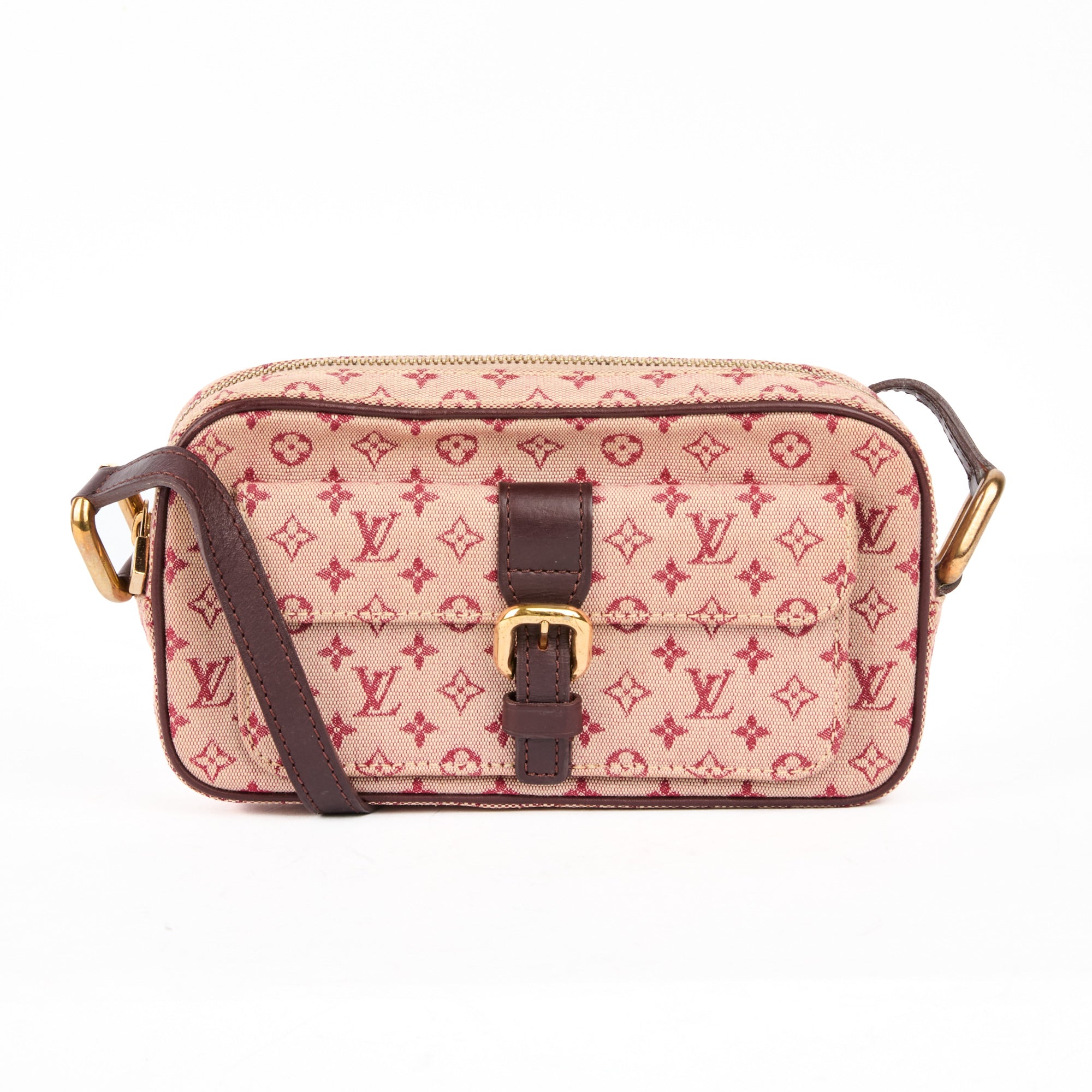 LOUIS VUITTON - Sac bandoulière Mini Juliette toile Monogram mini lin - Handbag