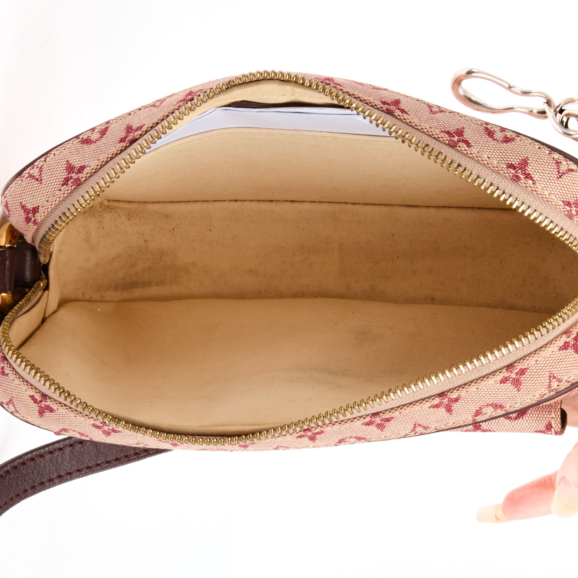 LOUIS VUITTON - Sac bandoulière Mini Juliette toile Monogram mini lin - Handbag