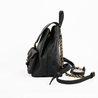 LOUIS VUITTON - Sac à dos Backup cuir Monogram Empreinte noir - Backpack
