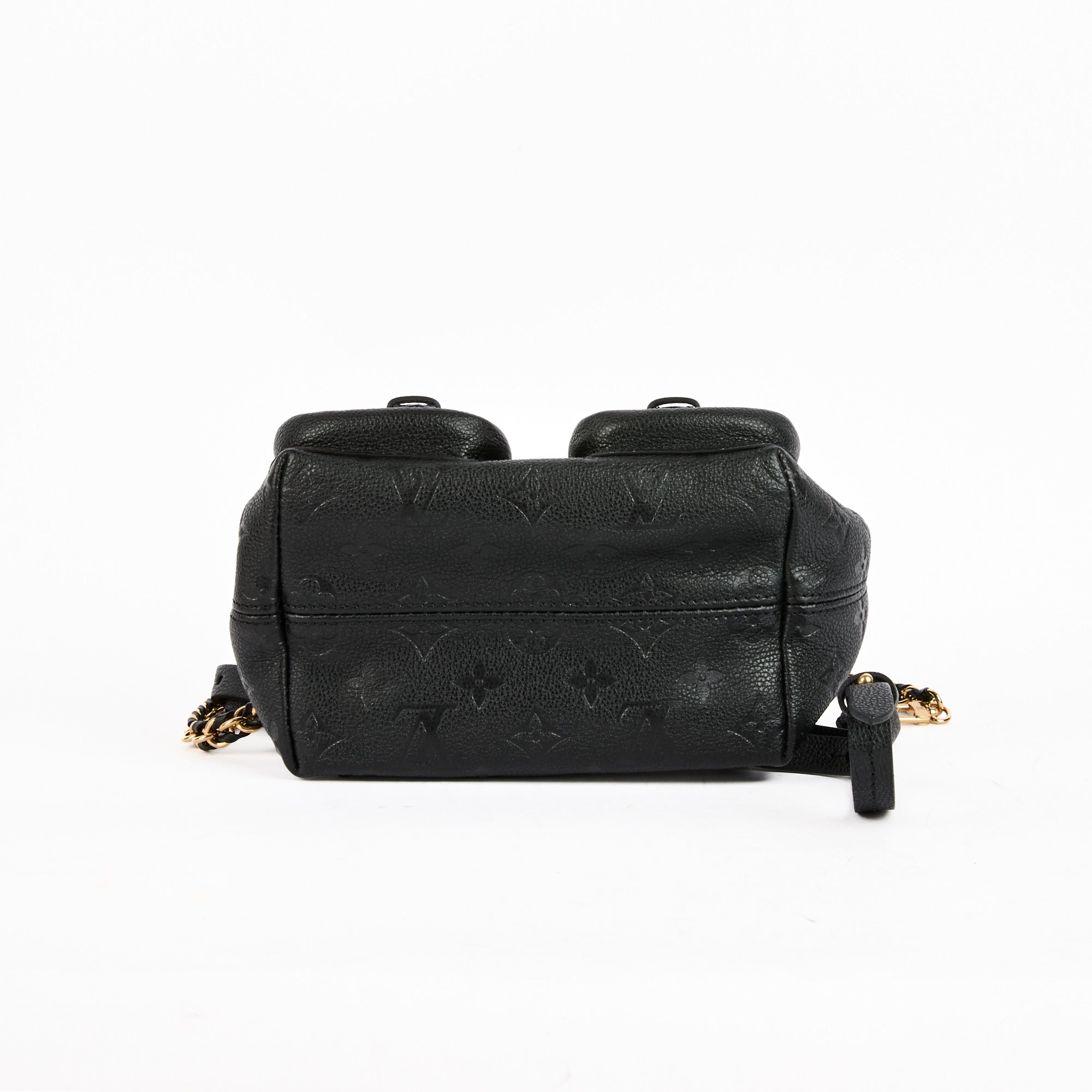 LOUIS VUITTON - Sac à dos Backup cuir Monogram Empreinte noir - Backpack