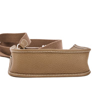 HERMES - Sac bandoulière Mini Evelyne cuir clémence Etoupe - Handbag