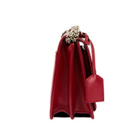 SAINT LAURENT - Sac bandoulière Sunset cuir rouge - Handbag