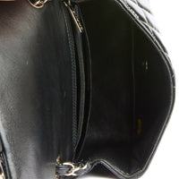 CHANEL - Sac bandoulière Mini Timeless Square cuir verni noir - Handbag