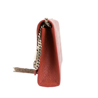 SAINT LAURENT - Sac bandoulière Kate Tassel cuir embossé crocodile rose - Handbag
