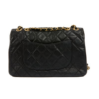 CHANEL - Sac bandoulière Diana Classique cuir noir - Handbag