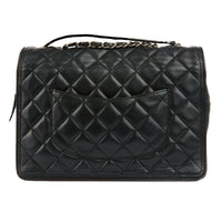 CHANEL - Sac bandoulière Timeless Jumbo cuir noir - Hand Bag